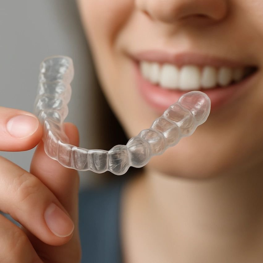 Clear Aligners at The Dentist